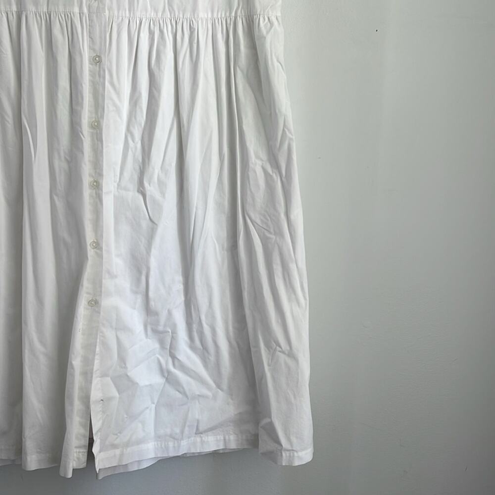 A.NEW.DAY cap sleeve button up maxi midi dress with pockets sz L - Picture 4 of 8